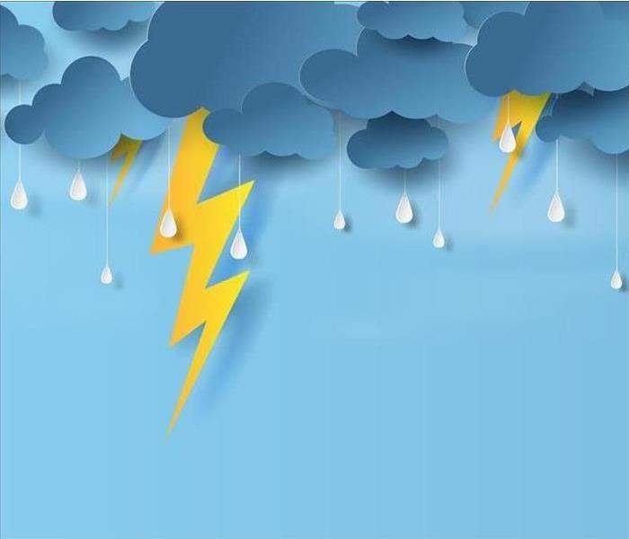 blue storm clouds